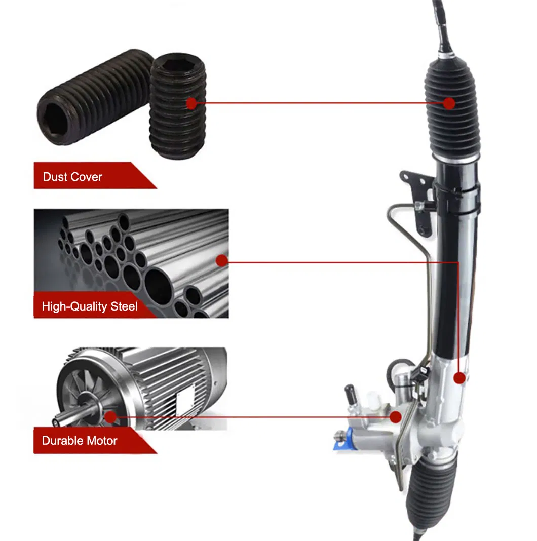 OEM Auto Spare Parts LHD Steering System Power Steering Gear Rack 