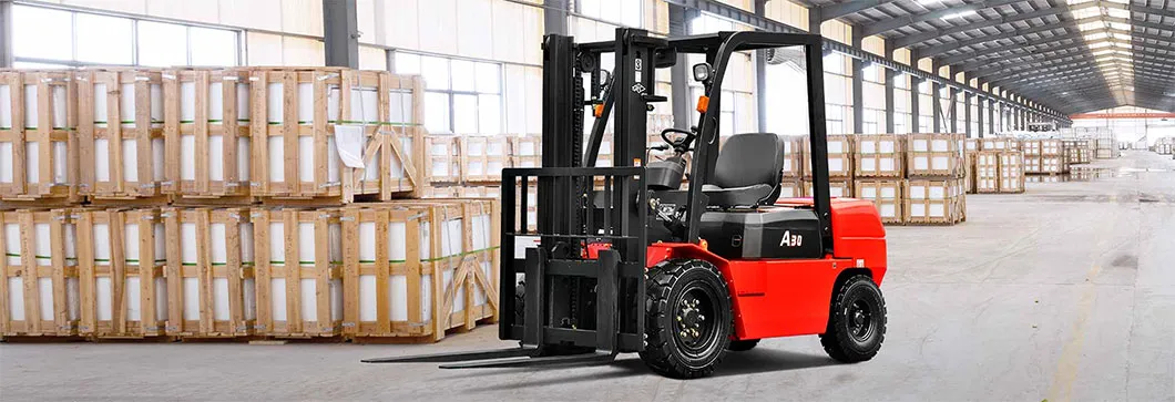 CE ISO Hangcha Diesel Forklift 1,5 Tonnen Allradgabel-Gabelstapler Mini Diesel Forklift Truck 