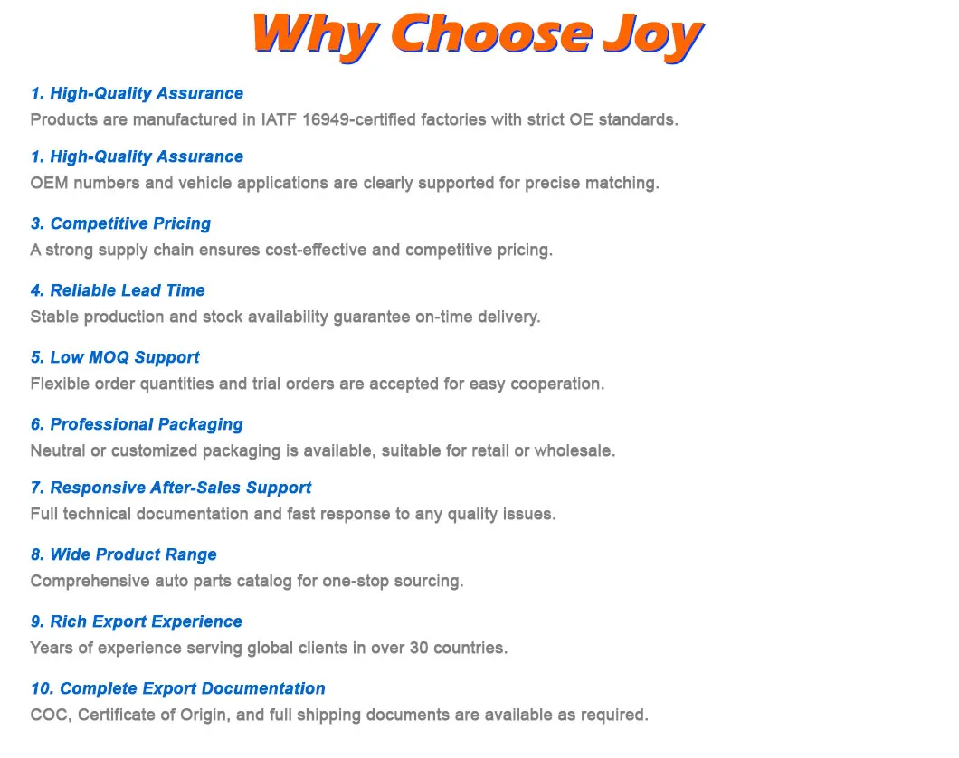 Wholesale Price Car Accessories Automatic Auto Spare Parts for Toyota- Suzuki- 