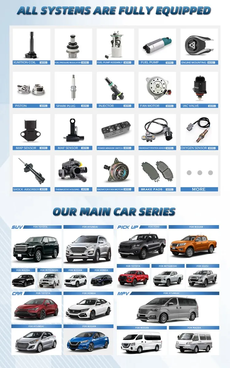 Diesel Kraftstoffsteck/Öl/Öl/Kabine Auto/Air/Kabin 23303-64010 Auto Motorteile 