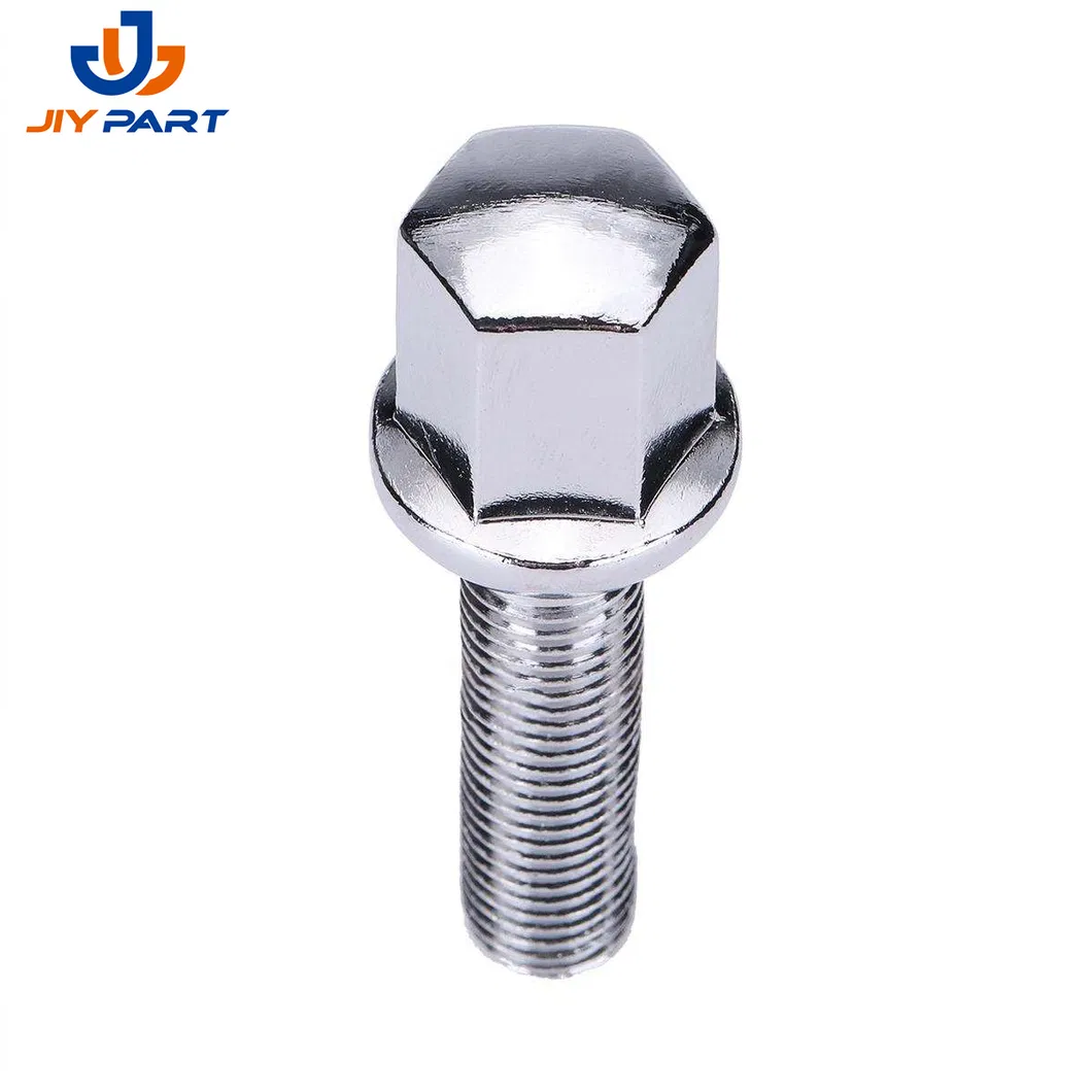 Autoteile Schugel Bolzen mit Knurling -Befestigungsstiften Radbolzen Hub Bolt und Muttern