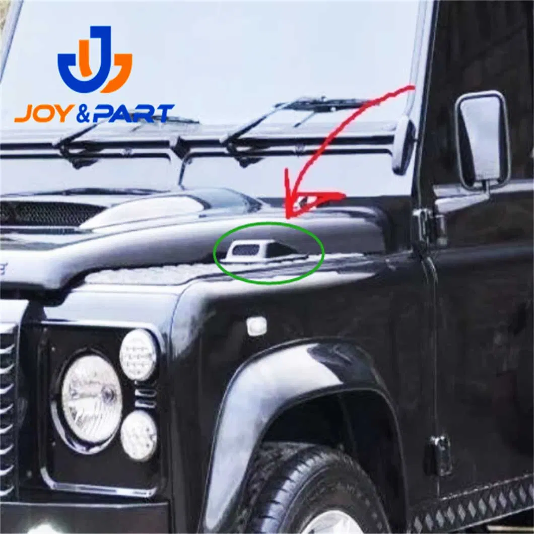 Auto Dekorative Stahlluft Fluss Einlass Scoop Entl&uuml;ftung Schneeabdeckung vordere Haube Motorhaube Seitenverkleidung Abdeckung
