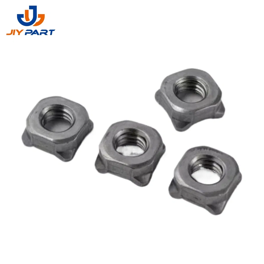 Benutzerdefiniertes Schweißnuss mit Quadratwindenschweißmutter Aluminium Fixierung