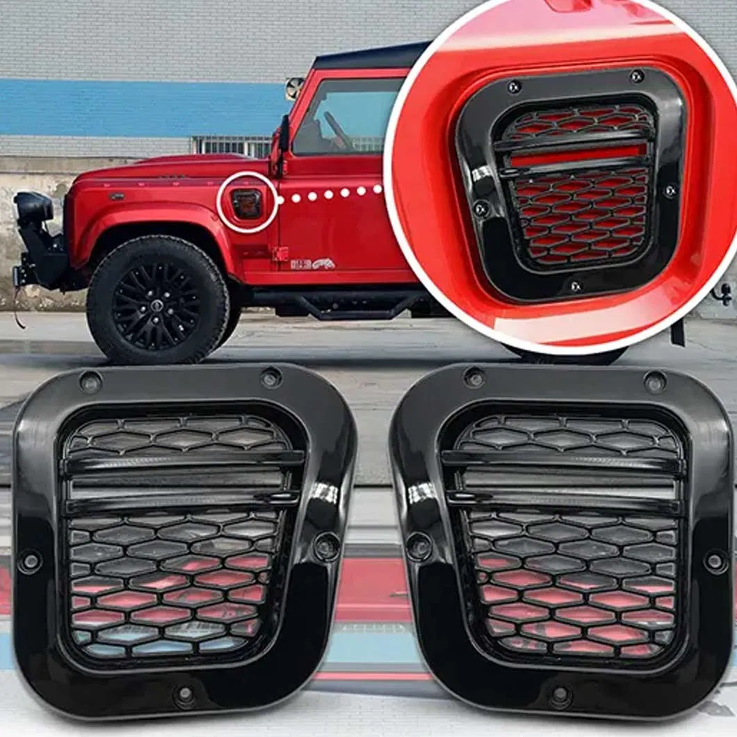 Auto -Ersatzteile Autozubeh&ouml;r Tuning Air Side -Vents K&uuml;hlergrill f&uuml;r Verteidiger 