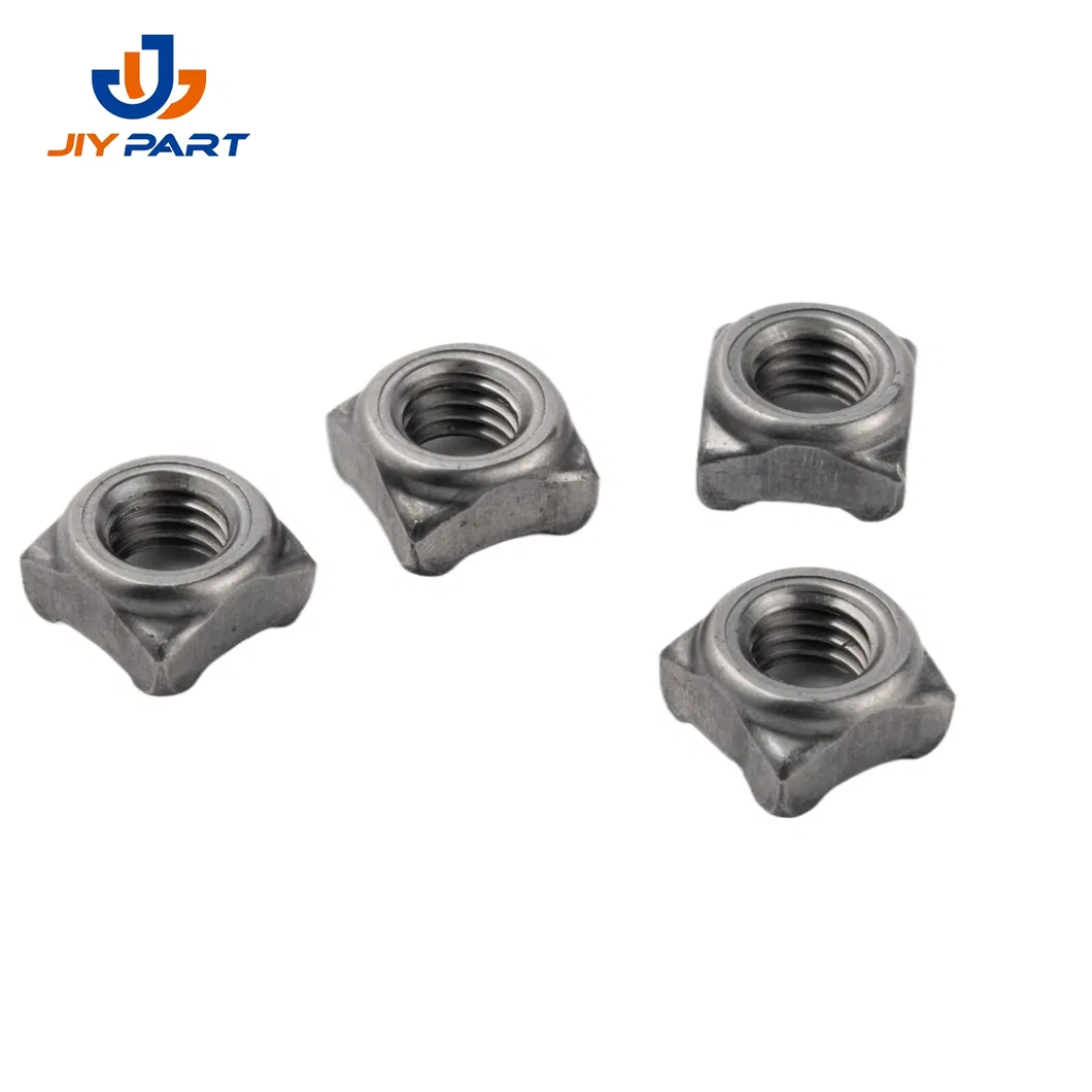 Aftermarket -Befestigungswagen Quadratschweißmutter