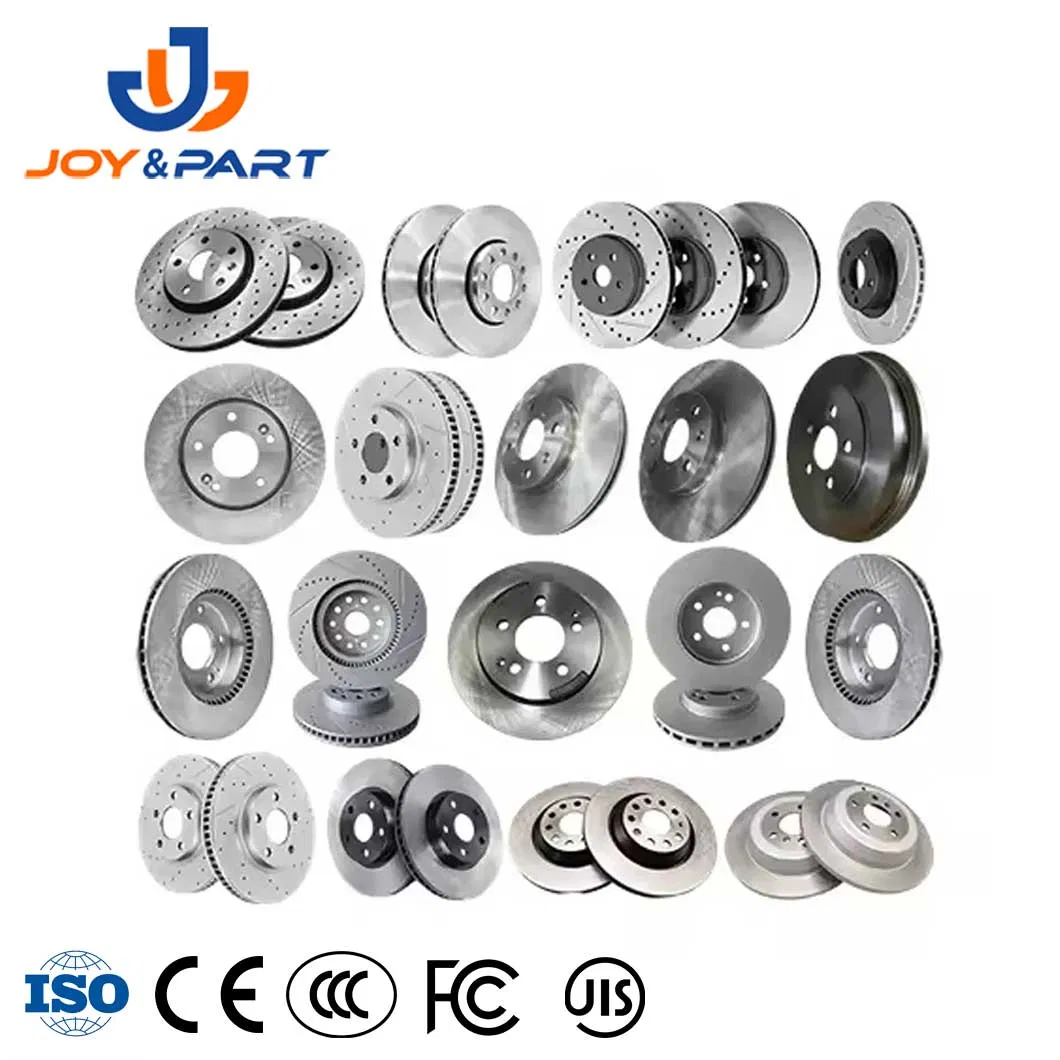 Auto Auto Ersatzteile Bremssystem benutzerdefinierte vordere Heck -Autobremsscheiben 